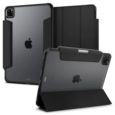 Immagine di Spigen Cover Ultra Hybrid PRO Compatibile con iPad 11 polici (2022/2021/2020/2018 Model) Supporto per Apple Pencil Nero