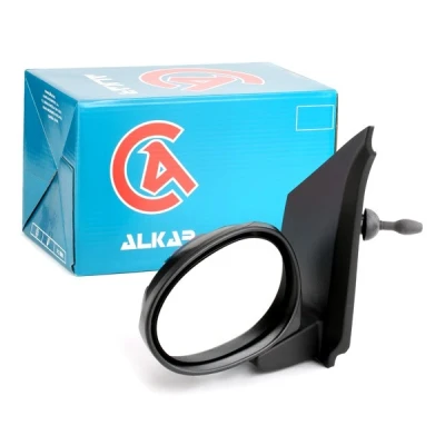 Immagine di Specchio retrovisore esterno Alkar 6101857 Sx con la prima mano Regolazione:comando cavo flessibile, convesso TOYOTA: Aygo, PEUGEOT: 107 Hatchback