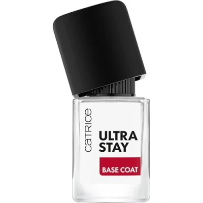 Immagine di Catrice Cosmetics Stay Base Coat, Lunga Durata, Levigante, Asciugatura Rapida, Traslucida, 10.5 ml