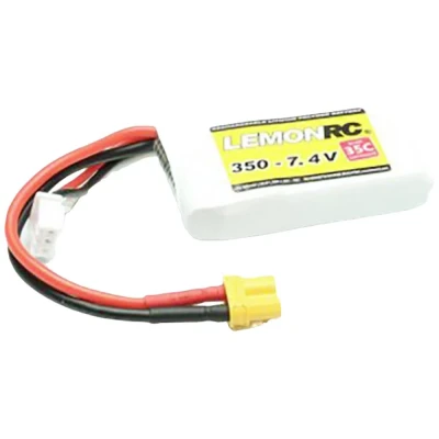 Immagine di LemonRC Batteria ricaricabile LiPo 7.4 V 350 mAh Numero di celle: 2 35 C Softcase XT30