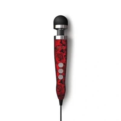 Immagine di Doxy Vibrator Die Cast 3 Magic Wand Massager: Potente massaggiatore con vibrazione a bacchetta magica per donne Nero