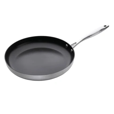 Immagine di ScanPan CTX Padella Antiaderente, Acciaio Inossidabile, Argento, 32 cm