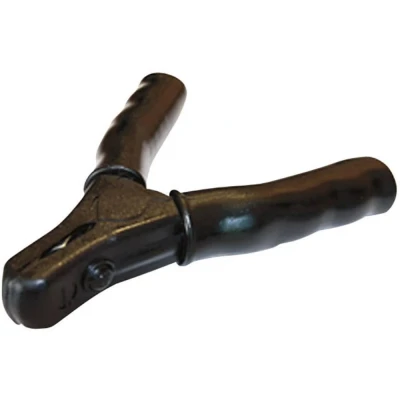 Immagine di Pinza per caricabatterie 220 a Collegamento vite capicorda mediante occhiello M6 Nero SET® SZ21 Contenuto: 1 pz.