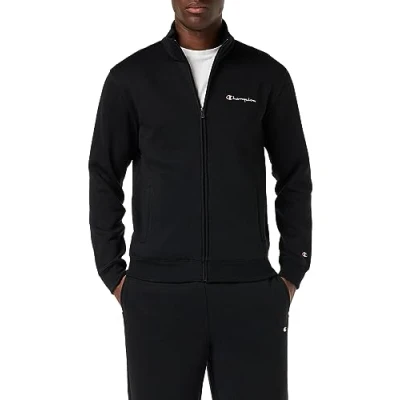 Immagine di Champion Classic FULL ZIP Jacket Felpa con zip, Uomo, Taglia: Small, Black