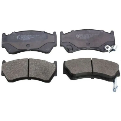 Immagine di DENCKERMANN B110524 Kit pastiglie freno Assale anteriore con segnalatore acustico usura NISSAN: ALMERA 1, 1 Hatchback