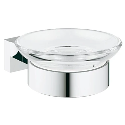 Immagine di GROHE Porta Sapone con Supporto Essentials Cube Cromo 40754001