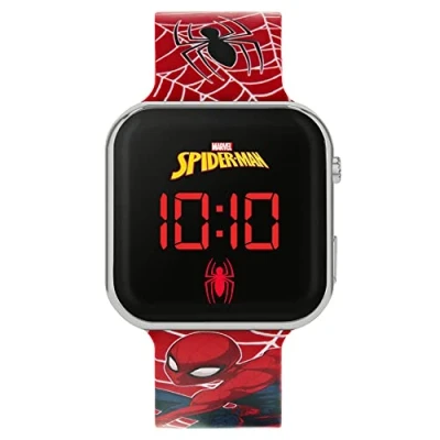 Immagine di Spiderman Orologio Digitale Quarzo Ragazzi con Cinturino in Silicone SPD4719ARG