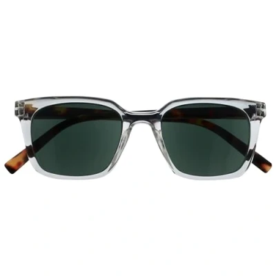 Immagine di OPULIZE KOI Occhiali Da Lettura Con Lenti Sole Montatura Rettangolare Colorate UV400 Trasparente Unisex Cerniere a Molla S50 C +2.00