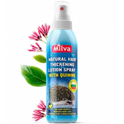 Immagine di Milva Spray per l&#039;ispessimento dei Capelli con Chinino Trattamento la Perdita Donne e Uomini Stimolante Crescita Nutrire il Cuoio Capelluto 200 ML