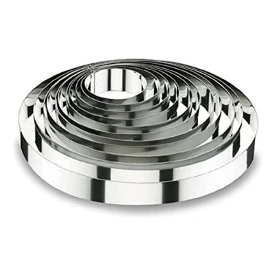 Immagine di Lacor Anelli per Torta, Metallo, Argento, 24 cm