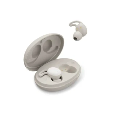 Immagine di Hama Bluetooth® Kopfhörer Spirit Calm, TWS, In Ear, Schlafkopfhörer, Weiß/Grau Cuffie auricolari Beige, Bianco