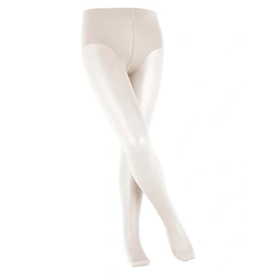 Immagine di Falke PURE MATT 30 Denier Transparent Collant per bambini, Taglia: 110/116, Off white