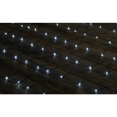 Immagine di Sygonix Illuminazione per albero di natale esterno 230 V/50 Hz 200 LED (monocolore) Bianco freddo (L x L) 300 cm