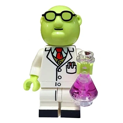 Immagine di LEGO Minifigure Muppets Series: Dr. Bunsen Honeydew Minifig with Additional Purple Cape (71033)