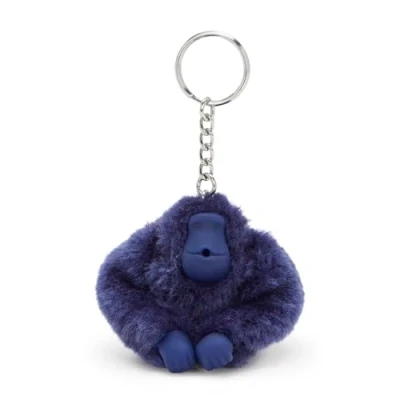 Immagine di Kipling MONKEYCLIP S Portachiavi a forma di scimmia piccola, Scimmie/Portachiavi, Ocean Blue (Blu)