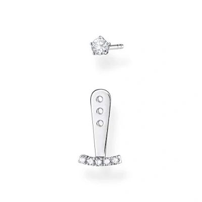Immagine di Thomas Sabo Orecchini da Donna in Argento Sterling 925 con Pietre Bianche