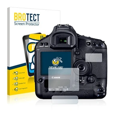Immagine di brotect Pellicola Protettiva Vetro per Canon EOS 1D Mark IV Protezione Schermo [Durezza Estrema 9H, Chiaro]