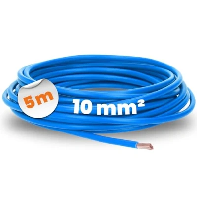 Immagine di 5 m Lapp 4520025 H07V K 10 mm² Blu I Cavo di Cablaggio flessibile Singolo in PVC Filo mm2