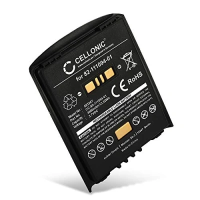 Immagine di CELLONIC® Batteria Sostitutiva per Motorola Symbol/Zebra MC65, MC55, MC67, MC5590 Ricambio 82 111094 01 BTRY MC55EAB02 U60493 3600mAh 3.6V 3.7V Lettore Codici Barra Battery