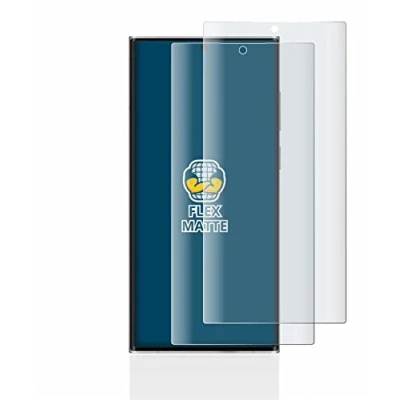 Immagine di brotect Pellicola Copertura Completa Opaca per Samsung Galaxy S22 Ultra 5G (2 Pezzi) Full Cover 3D Curvo