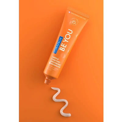 Immagine di Curaprox BE YOU, Peach + Apricot Toothpaste Cura dei denti, Taglia: 60 ml, Orange
