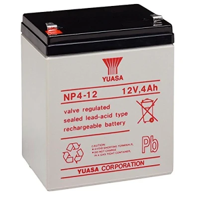 Immagine di NP4 12 Yuasa Batteria al piombo con Volt e 4 Ah