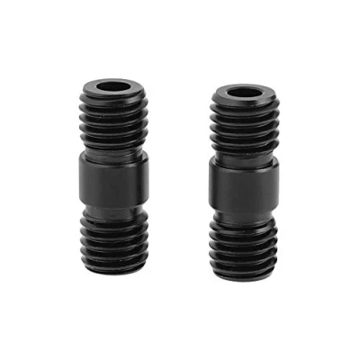 Immagine di Camvate M12 Connettore di prolunga per asta filettata, sistema supporto guida da 15 mm, 2 pezzi