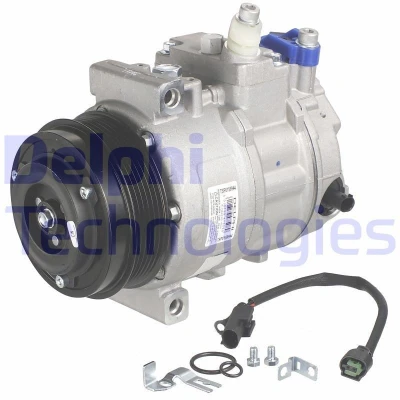 Immagine di DELPHI TSP0159944 compressore Aria Condizionata Denso 7SEU17C PAG 46 con olio MERCEDES BENZ: Classe C Sedan, Viano, T modell