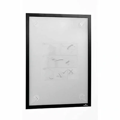 Immagine di Durable 484401 Duraframe Wallpaper A3, Cornice Espositiva per Superfici Delicate, Documenti f.to 323x446 mm, Nero