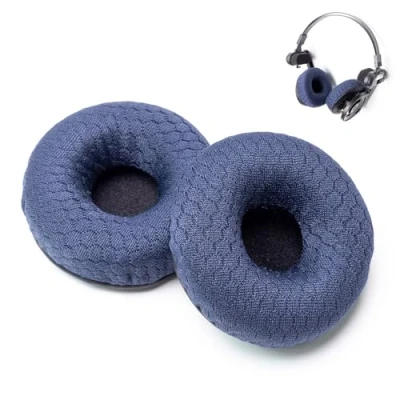 Immagine di Voarmaks Cuscinetti auricolari in schiuma di alta qualità, compatibili con cuffie Koss Porta Pro PP KSC35 KSC75 KSC55 (tutto blu)