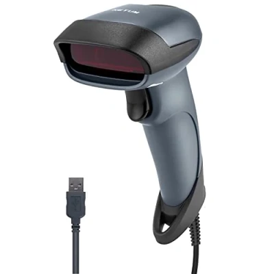 Immagine di NETUM Lettore Codici Barcode Scanner Bar Code Reader a Barre Universale Laser 1D Ottico con Cavo USB per Computer/Notebook, Windows XP / 7/8 ecc NT M1