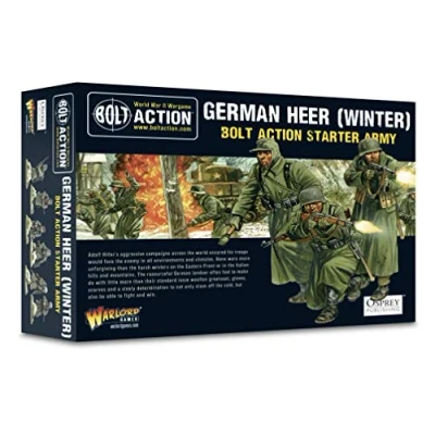 Immagine di Warlord Games German Heer (Winter) Starter Army Accessori, Colore Trasparente, 402612003