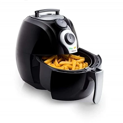 Immagine di Tristar Fr 6990 Crispy Fryer XL Friggitrice ad Aria Calda, Regolazione Temperatura, 1500 W, 3.2 Litri, Comandi analogici