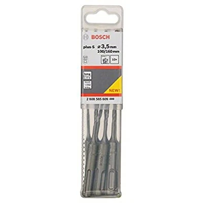 Immagine di Bosch Accessories SDS Plus 5 2608585609 Acciaio Punta perforatrice 3.5 mm Lunghezza totale 135 10 pz.