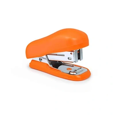 Immagine di Rapesco 1410 Bug Mini Cucitrice Tascabile e 1000 Punti 26/6 mm, Arancione