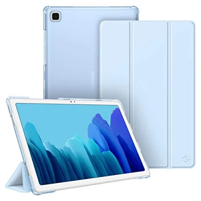 Immagine di FINTIE Custodia per Samsung Galaxy Tab A7 10.4&#039;&#039; 2022/2020, Sottile Leggero Semi Trasparente Back Cover Protettiva Case, Cielo Blu