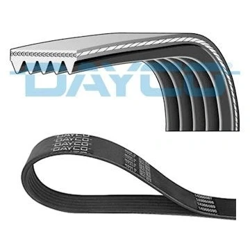 Immagine di DAYCO 5PK748EE Cinghia Poly V 748,0 5 FIAT: Panda II Hatchback, Punto III LANCIA: Ypsilon II,