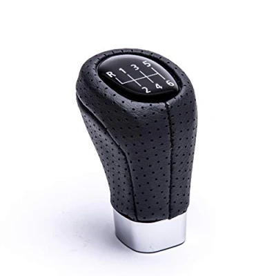Immagine di SFONIA Pomello Leva Cambio Gear shifter E34 E36 E38 E39 E46 E53 E60 E61 E63 E64 E83 E90 E91 E92 E93 3 Series 5 X1 X3 X5 (6 Marce)