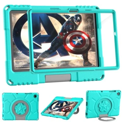 Immagine di Patamiyar Custodia per bambini Samsung Galaxy Tab A9 Plus 11 pollici 2023 con pellicola protettiva lo schermo, antiurto A9+ manico Tablet
