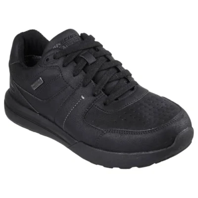 Immagine di Skechers Uomo Trainer netson, Scarpe da Ginnastica, Sintetico Nero, 41.5 EU