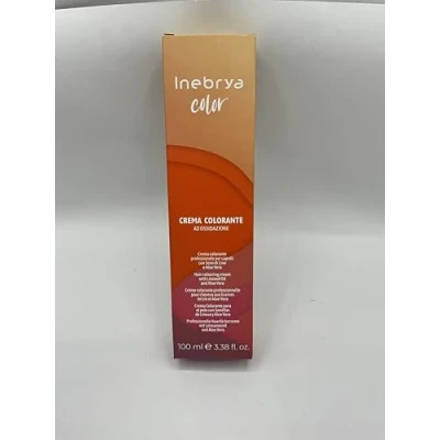 Immagine di Crema colore permanente per capelli con semi di lino e aloe vera 100ml INEBRYA ( 3.0 castano scuro)