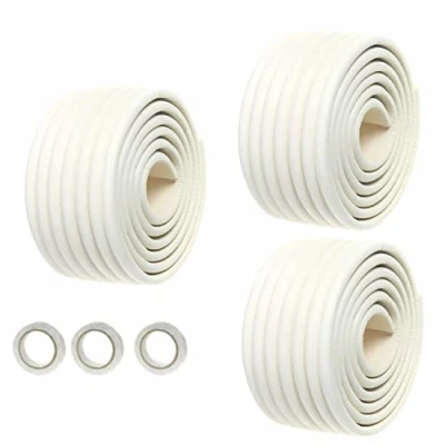 Immagine di HIMRY Universel Rouleau de Mousse, 600cm x 80mm, Epaissir Mousse Antichoc sécurité pour bébé Kits, Enfants Anti Crash, Tout Usage Protecteur. 3x2m Off bianco, KXD7002 white