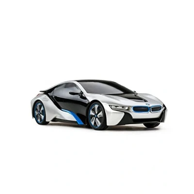 Immagine di Auto radiocomandata Rastar 1:24 BMW L8 Radiocomando Telecomando Veicolo colore argento Ragazzi Gioco 48400