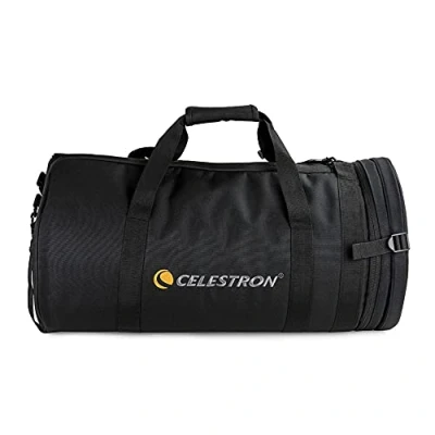 Immagine di Celestron 94030 Sacca telescopio per tubi ottici 23,5 cm Schmidt Cassegrain ed EdgeHD Custodia il trasporto impermeabile e resistente con pareti protettive, tasca accessori, fascia imbottita, Nero