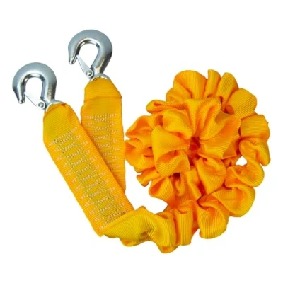 Immagine di AA AA6226 Fune di Traino Resistente, 4 M, per Rottura Auto e Altri Veicoli, con Ganci, Capacità Fino a Tonnellate, Giallo