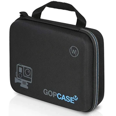Immagine di Wicked Chili M Borsa protettiva compatibile con DJI OSMO Action 5 Pro, 4, 3, 2,1 Case Bag per il trasporto della fotocamera DJI, custodia subacquea e accessori (scomparto cerniera)