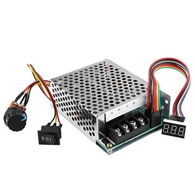 Immagine di Controller di Velocità del Motore DC10 55V 60A CW CCW Interruttore Reversibile con Display Digitale Protezione Bassa Tensione/Sovracorrente PWM Modulo Regolatore