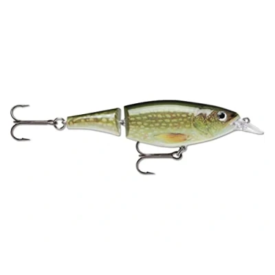 Immagine di Rapala Esca con Ami Due N. 2/0, 1.2 2.4m di Profondità Nuoto, 13cm Dimensioni, Luccio