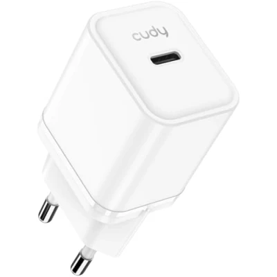 Immagine di Cudy Caricatore USB C, 20 W C Presa Di Ricarica Rapida E QC/PD 3.0 GAN Tech Parete Adattatore Charger Tipo Per iPhone, iPad, Samsung, Xiaomi, Sony, CH20