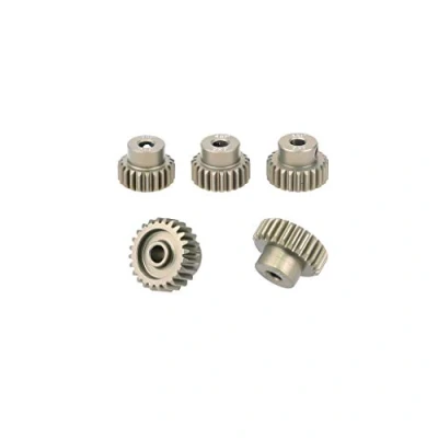 Immagine di DollaTek 5PCS 48DP 21T 22T 23T 24T 25T pignone motoriduttore Combinato per Motore brushless Spazzolato 1/10 Rc Auto
